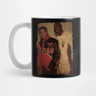 Muhammad Ali with Michael Jordan Vintage Mug